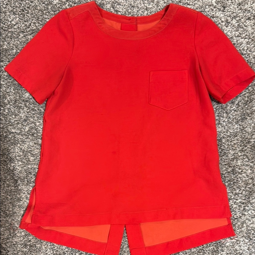 Madewell Kids Vibrant Red Short Sleeve Tee